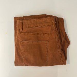 High Waisted Maroon Pant